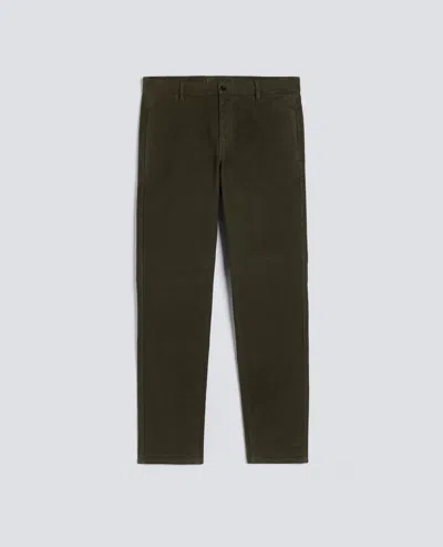 Aspesi Functional Velvet Chinos In Green