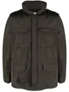 Aspesi Infield Jacket With Thermore Padding In Green