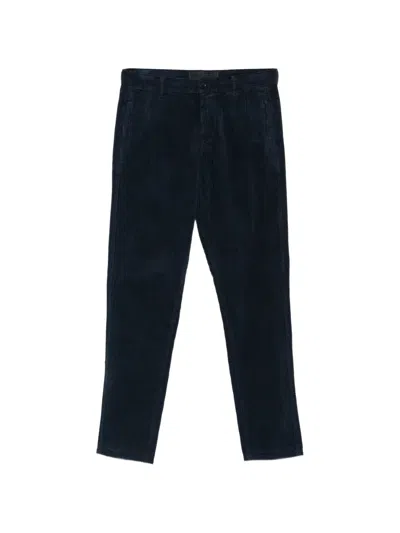 Aspesi Funzionale Corduroy Trousers In Blue