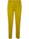Aspesi Classic Regular Trousers In Yellow