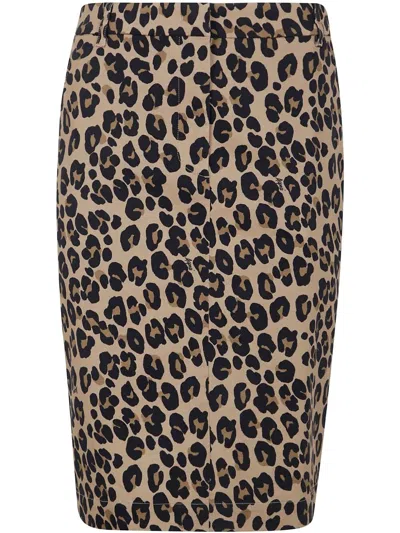 ASPESI MIDI SKIRT,G2250.L110 60226 SPOTTED
