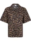 Aspesi Bowling Shortsleeves Shirt In Brown