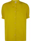Aspesi Over Shortsleeves Shirt In Yellow