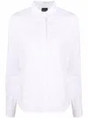 Aspesi Pointed-collared Buttoned Shirt In White