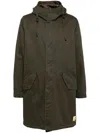 Aspesi Gabardine Parka In Green