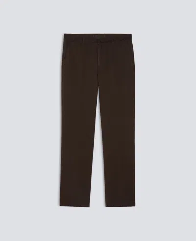 Aspesi Garment-dyed Sanded Cotton Gabardine Trousers - Brown