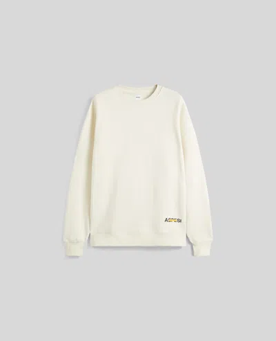 Aspesi Garter Dyed Cotton Crewneck Sweatshirt