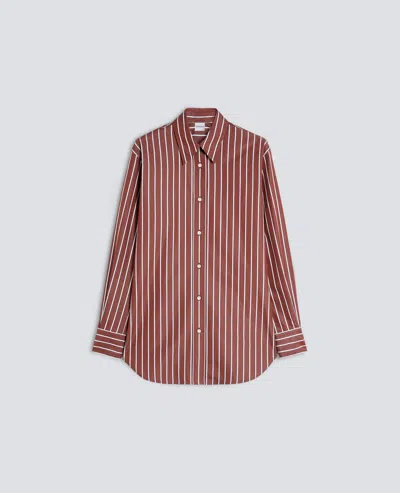 Aspesi Vertical-stripe Cotton Shirt In Multi