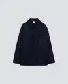 Aspesi Multi-pocket Jacket In Blu