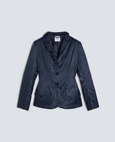 Aspesi Giacca Charlotte In Nylon In Blue