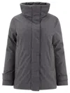 Aspesi Jacket High Collar Front Pockets