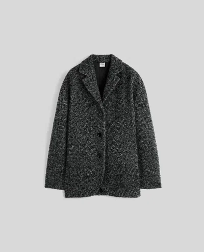 Aspesi Giacca In Misto Lana - Grigio In Gray