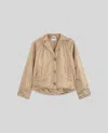 Aspesi Giacca In Nylon - Beige In Beige