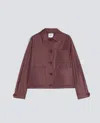 Aspesi Giacca In Nylon In Pink