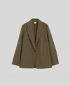 Aspesi Prince-of-wales-check Blazer In Liquirizia