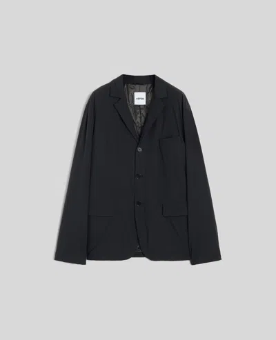 Aspesi Giacca Paper - Nero In Black