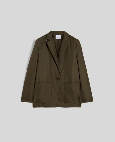Aspesi Giacca Roti In Nylon - Militare