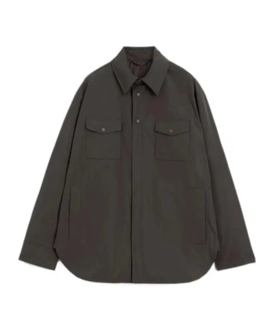 Aspesi Giles W Jacket-shirt In Blue