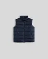 Aspesi Gilet New Minnie In Nylon Riciclato - Navy In Navy