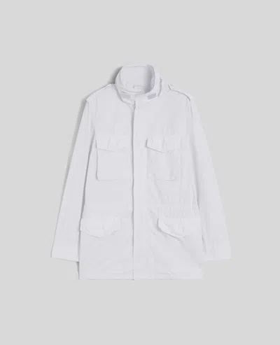 Aspesi Giubbotto 65 Replica In Poliestere E Nylon Compatto - Bianco