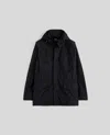 Aspesi Mini Field High-neck Zip-up Jacket In Nero