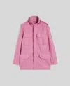 Aspesi Water-repellent Jacket In Rosa