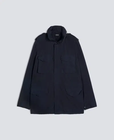 Aspesi Giubbotto 65 Replica In Poliestere E Nylon Compatto In Blue