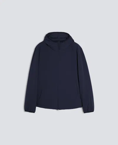 Aspesi Giubbotto Cappuccio In Blue