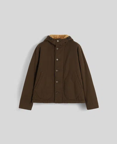 Aspesi Giubbotto Fifty In Canvas Di Cotone - Militare In Green