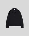 Aspesi Giubbotto In Jacquard Di Cotone - Navy In Navy