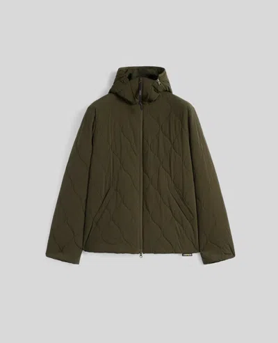 Aspesi Giubbotto In Nylon Bi Stretch Idrorepellente - Militare