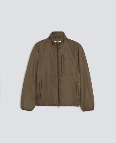 Aspesi Giubbotto In Nylon Imbottito Con Ovatta Thermore - Militar In Brown