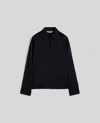 Aspesi Giubbotto Laurel In Jacquard Di Cotone - Navy In Navy