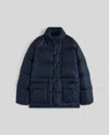Aspesi Man Puffer Midnight Blue Size L Polyamide, Polyester, Elastane