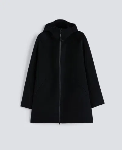 Aspesi Giubbotto Super Doppel In Lana - Navy In Blue