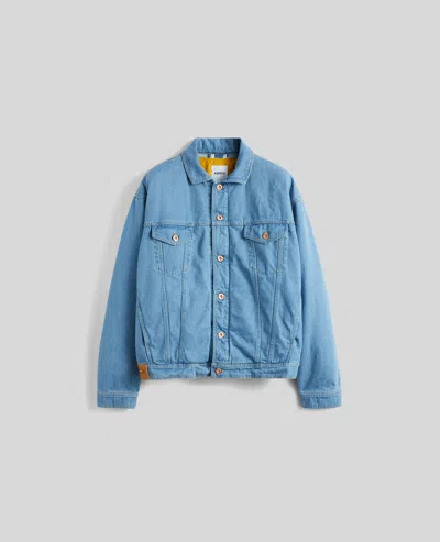 Aspesi Giubbotto Trucker In Denim - Denim Chiaro