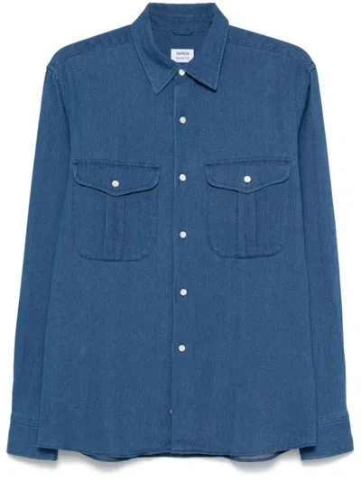 Aspesi Gleen Shirt In Blue