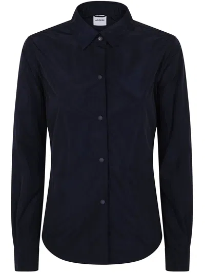 Aspesi Glue Light Shirt In Black