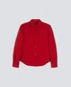 Aspesi Glue Limited Edition Shirt Jacket In Red