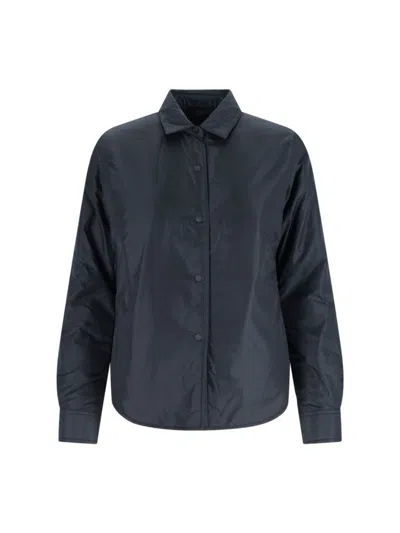ASPESI GLUE SHIRT JACKET - NAVY BLUE