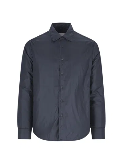 Aspesi Glue Shirt Jacket In Navy