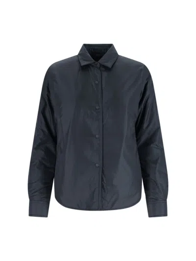 ASPESI ASPESI GLUE SHIRT JACKET – NAVY BLUE