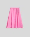 Aspesi Gonna In Lino - Rosa In Rosa