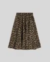 Aspesi Skirt  Woman Color Beige In Maculato