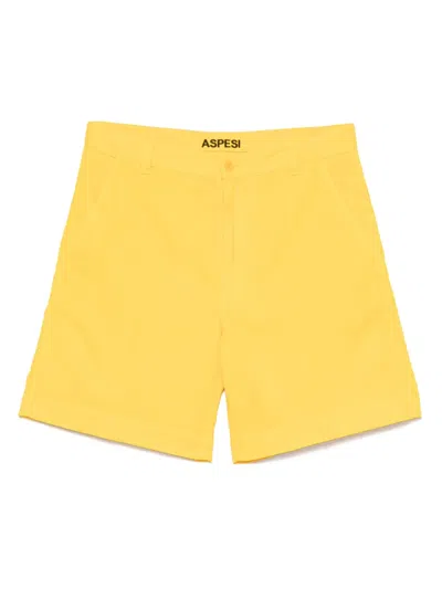 Aspesi Grande Shorts In Giallo