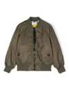 Aspesi Bomber Jacket In Verde Mimetico