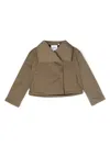 Aspesi Double-breasted Jacket In Green