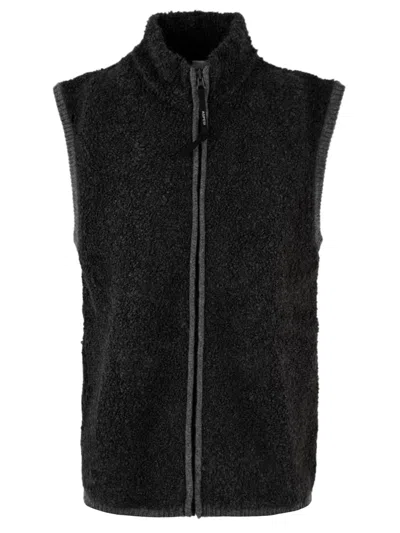 Aspesi Jackets Grey In Black