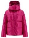 Aspesi Giacca Imbottita Con Cappuccio Staccabile In Cyclamen Pink