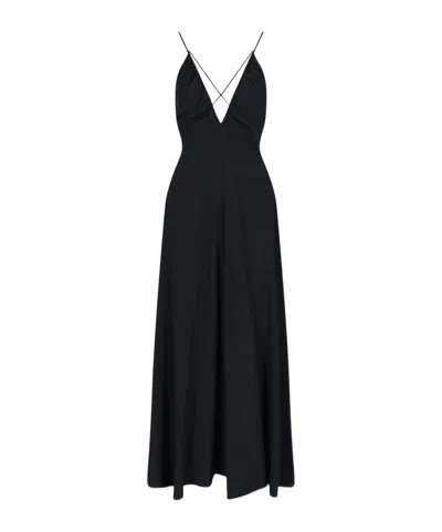 Aspesi Backless Dress In Black